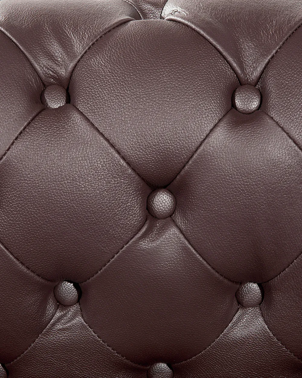 Armchair CHESTERFIELD Leather Brown_538312