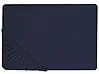 Fitted Sheet HOFUF 160 x 200 cm Cotton Navy Blue
