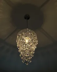 Lampadario ENTWASH Metallo Argento_848023