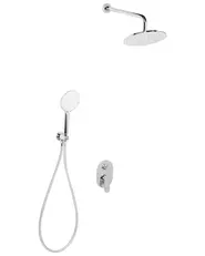 Concealed Shower Set with Rainshower TINGUIRIRICA Silver_1000417