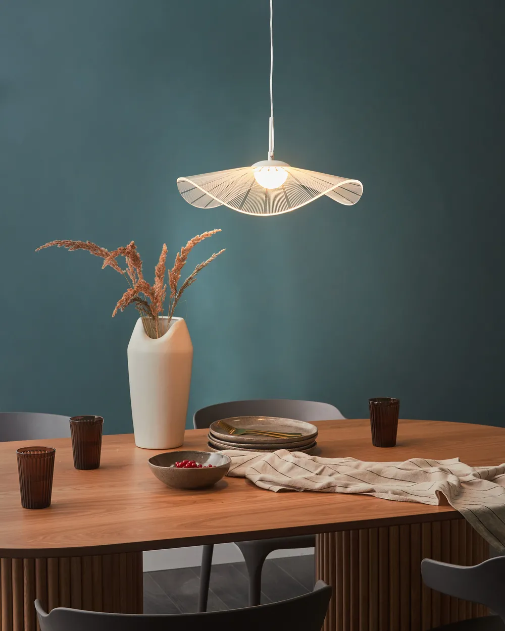 Lampa wisząca LED LOIRE Metal Biały