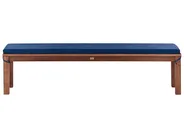Bench Seat Pad Cushion MONSANO 168 x 35 cm Blue_1133549