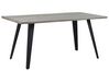 Table de salle à manger effet bois gris / noir 160 x 90 cm WITNEY_790975