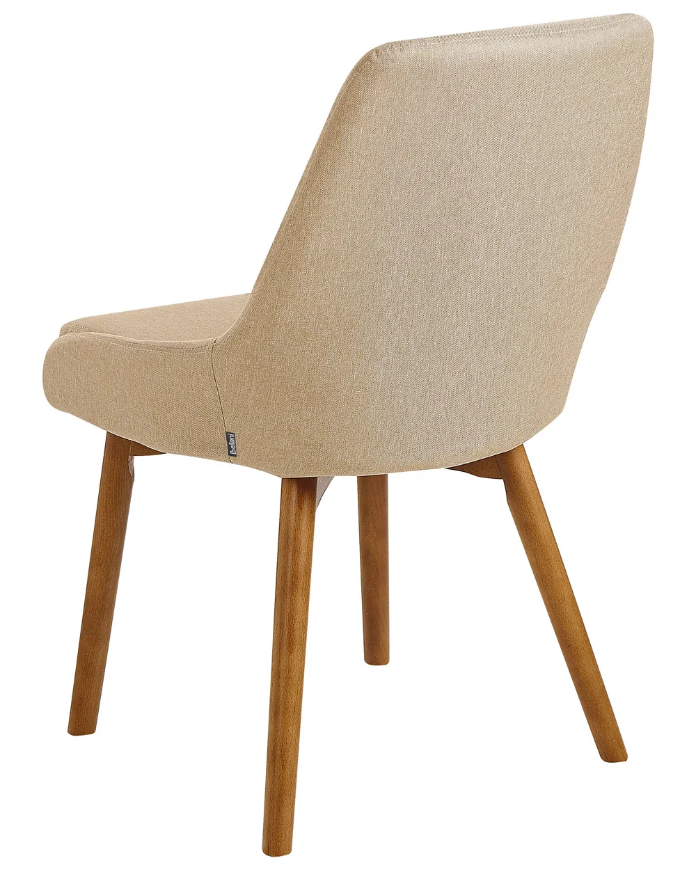Lot De 2 Chaises Batavia Par Beliani - Tissu Beige, Style Moderne - Salon/Salle à Manger