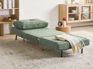Set da salotto 6 posti JERSLEV Tessuto Verde chiaro_1016675