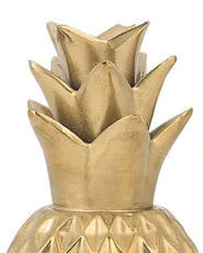 Figurka dekoracyjna Ananas TYANA Ceramika Złoty_796322