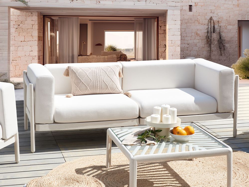 Garden 2 seater sofa clearance