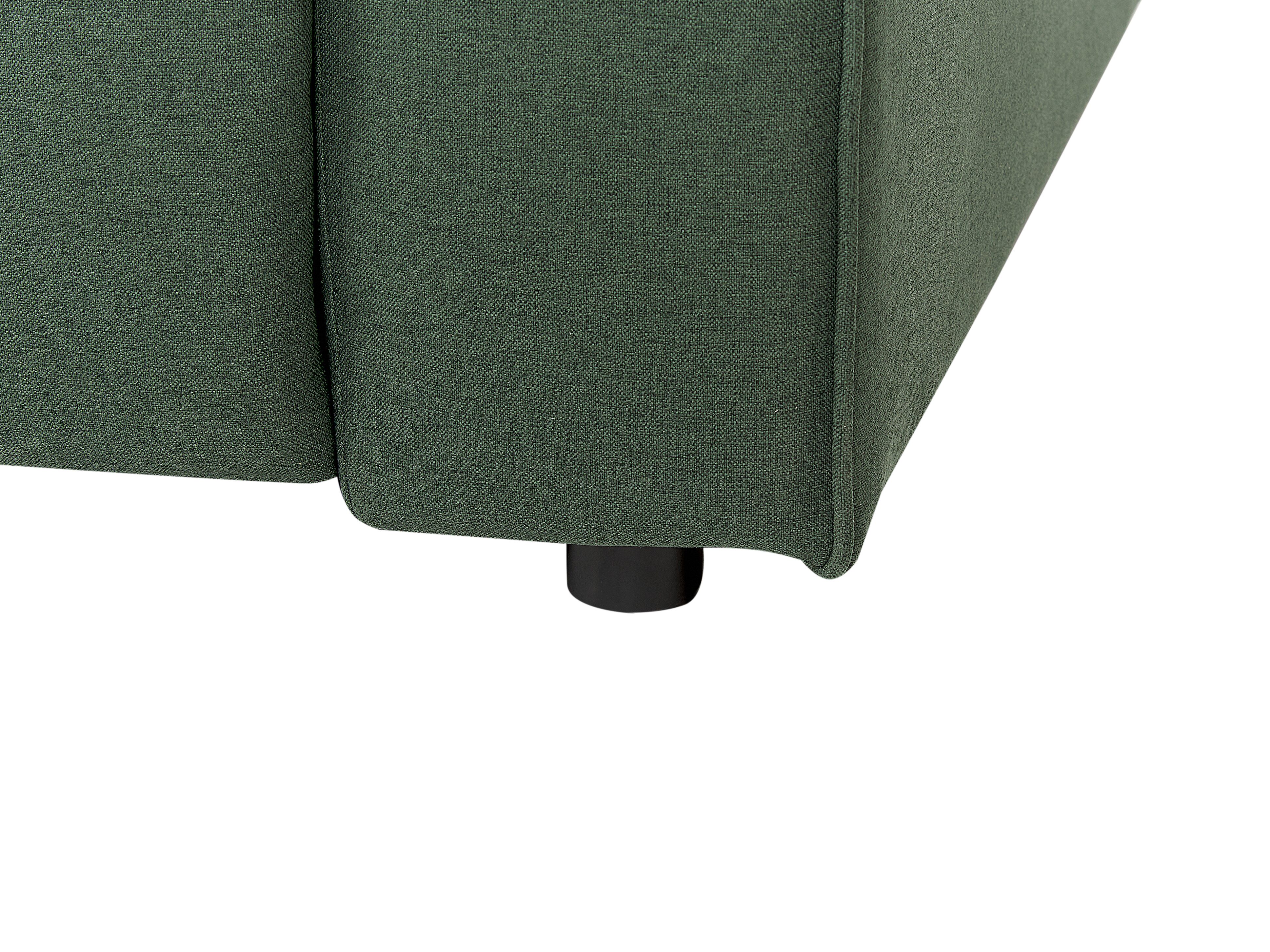 Elektrisk recliner sofa ULVEN Mørkegrøn med USB-port 2 personers ...