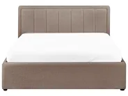 Ottoman Bed MONTLAUR Boucle Taupe 140 x 200 cm (EU Double)_958574
