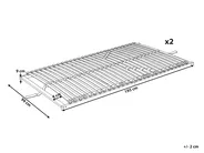 Estrado com ripas LIRY 180 x 200 cm_1148514