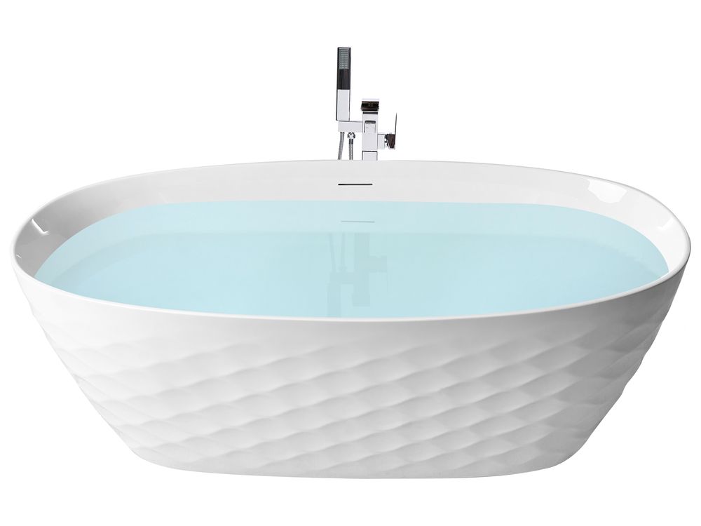 Vasca da bagno freestanding CHUBUT 170 x 80 cm Bianco