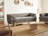 Sofa 3 Seater ALNOR Chenille Brown