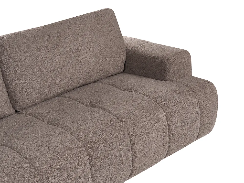 Sofa 3 Seater NARILLA Boucle Taupe_1161474