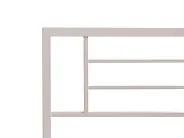 Cama Metal CUSSET 120 x 200 cm Creme claro_1162060