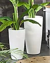 Plant Pot TSERIA 40 cm White