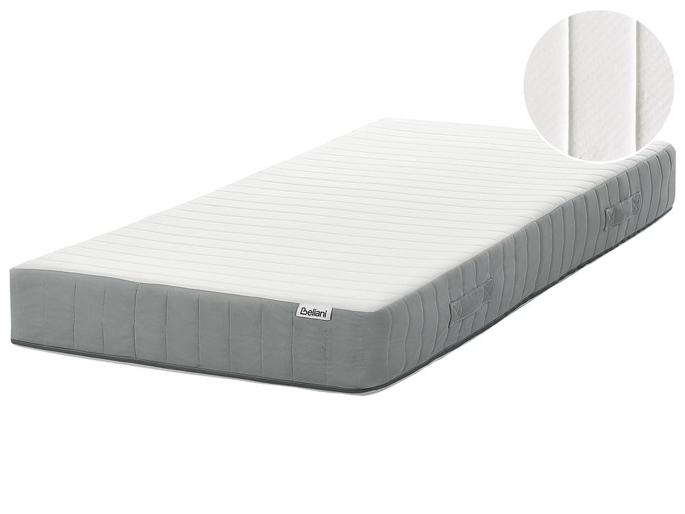 Materasso a molle insacchettate in memory foam SILENT HYBRID 7 PLUS Durezza media H2/3 90 x 200 cm