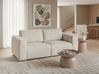 Sofa modułowa dla 2 osób KIVVIK Boucle Złamana biel