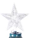 Vianočný stromček s viacfarebnými inteligentnými LED svetielkami a aplikáciou 160 cm SAARLOQ_883711