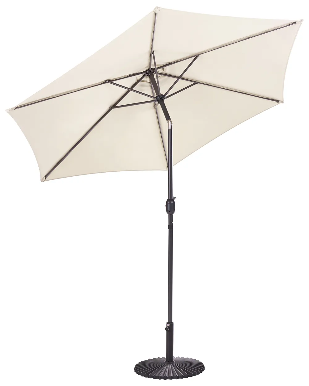 Ombrellone da esterno 266 cm VARESE Beige chiaro_1103024