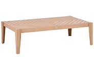 Garden Coffee Table RIVELLO 68 cm 123 cm Acacia Wood Light Brown_1155845