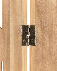 3-panelowy parawan pokojowy VERNAGO 122 cm 170 cm Jasnobrązowy_874105
