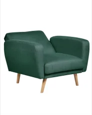 Armchair FLORLI Fabric Dark Green_905945