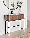 Console BRADLEY Marron foncé