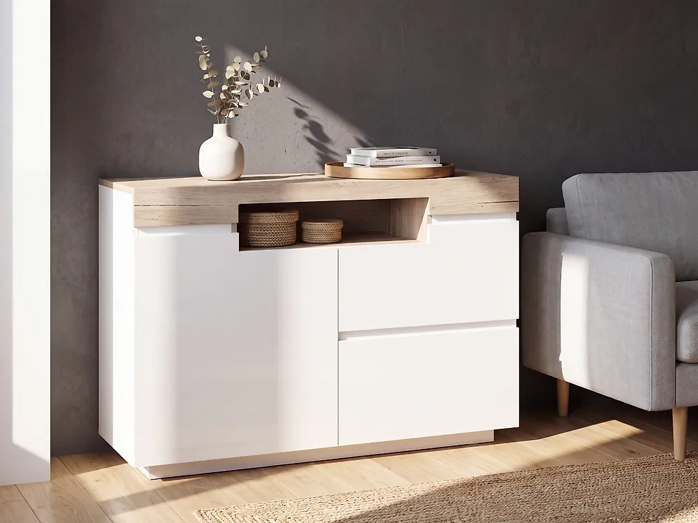 Armoire Commode MARLIN Blanc_1174133