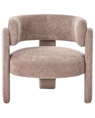 Armchair BUREA Chenille Taupe_1061074