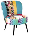 Armchair VOSS Fabric Blue