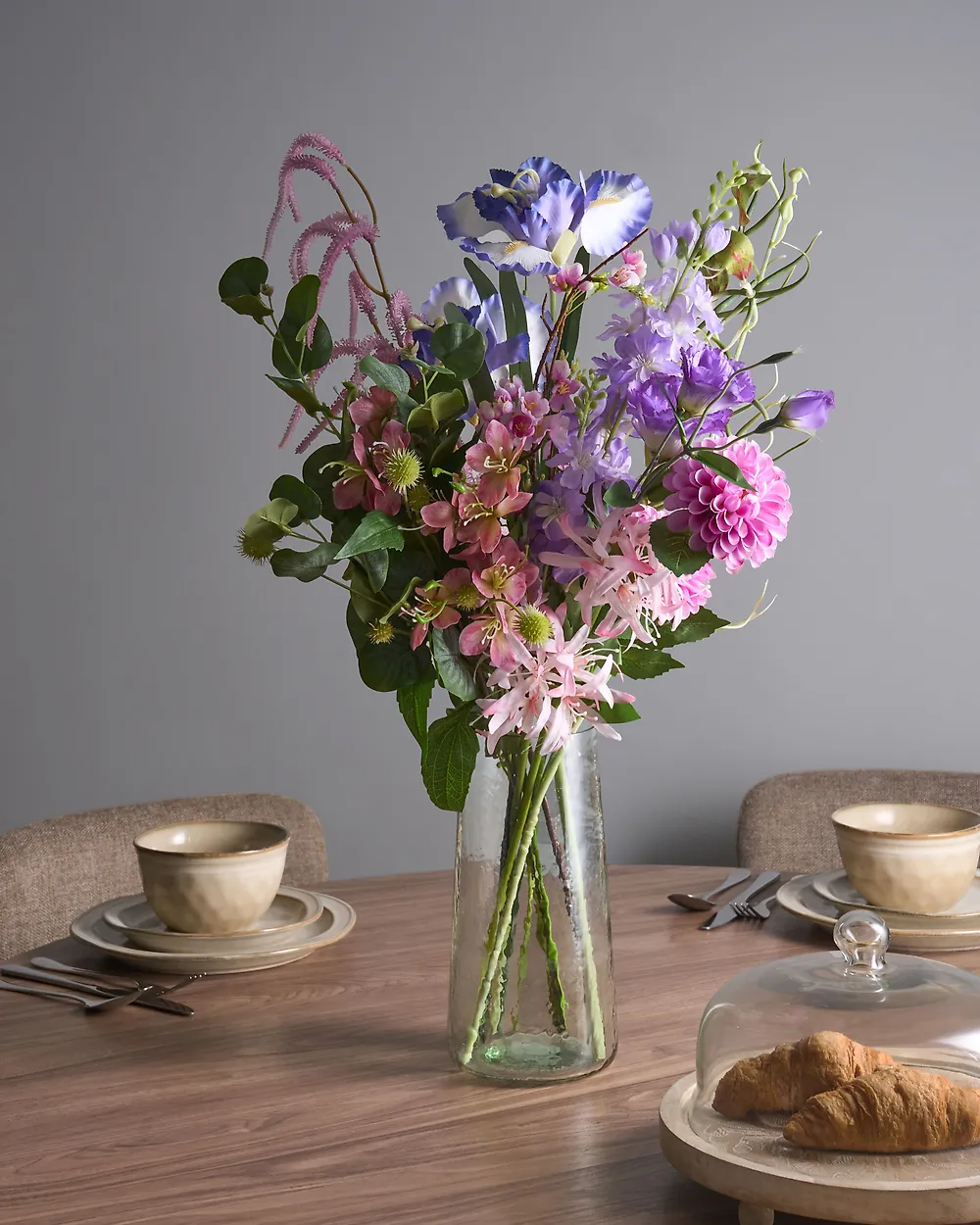 Ramo de flores artificiales ARGALO 80 cm Multicolor_1187199