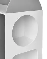Shelving Unit COSMOS 120 cm White_1044719