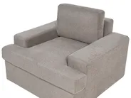 Living Room Set 5 Seater ALLA Fabric Taupe_893777