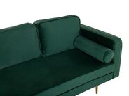 Chaise longue versione destra ALLIER Bouclé Verde