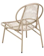 Garden Chair OVARO PE Rattan Beige_1026772