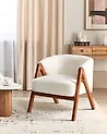 Armchair SKEI Boucle White