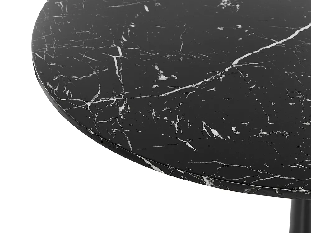 Dining Table BOCA Black Marble 90 cm 90 cm_821597