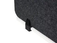 Divisorio da scrivania SPLIT 120 x 50 cm Grigio scuro_1071829