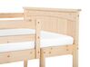 Wooden EU Single Size Bunk Bed Light ALBON_698747