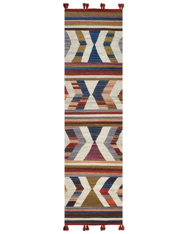 Tapis Kilim laine fait main Chobi 145 x103 tapis kilim - Mag Tapis Kilim laine fait main Chobi 145 x103 tapis kilim - Mag