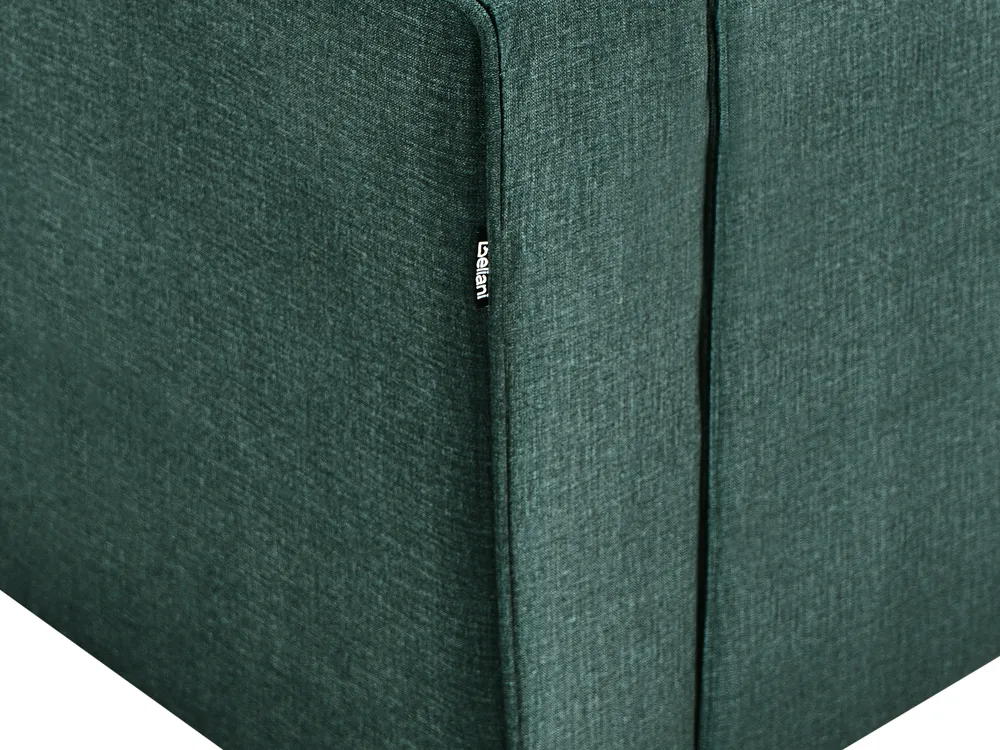 Set da salotto 4 posti SAVALEN Velluto Verde scuro_964589