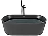 Freestanding Bathtub GOCTA 1700 x 800 mm Black
