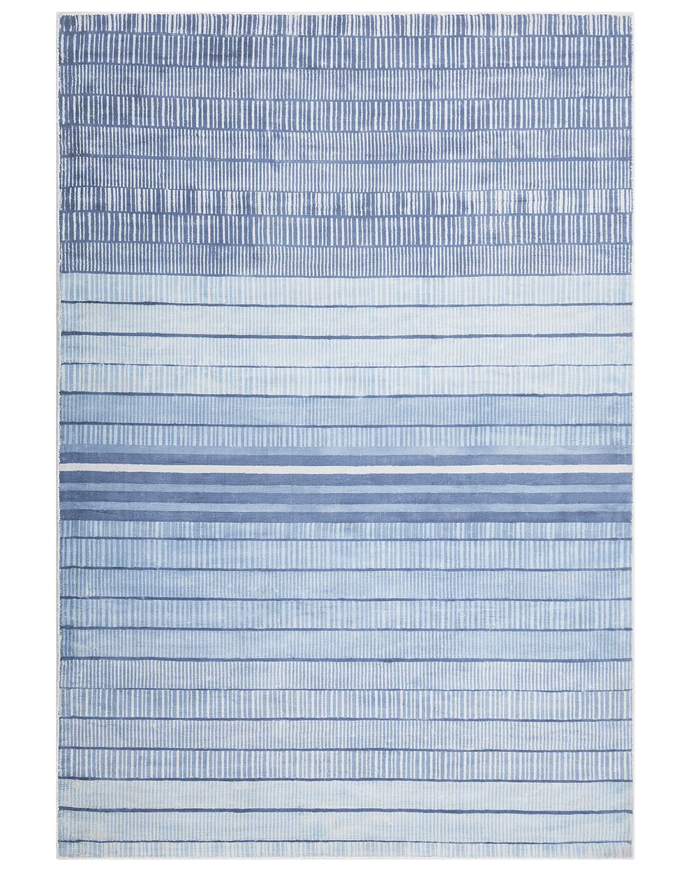 Matta YELKI Blå 160 x 230 cm Viskos | Beliani.se