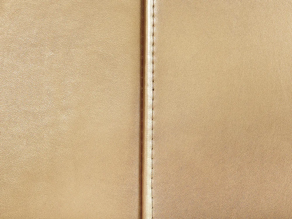 Bed Leather PARIS 160 x 200 cm (EU King Size) Gold_781111