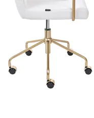 Office Chair TRINITY Corduroy Off-White_1077480