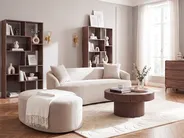 Ottoman AMAL Fabric Light Beige_1145716