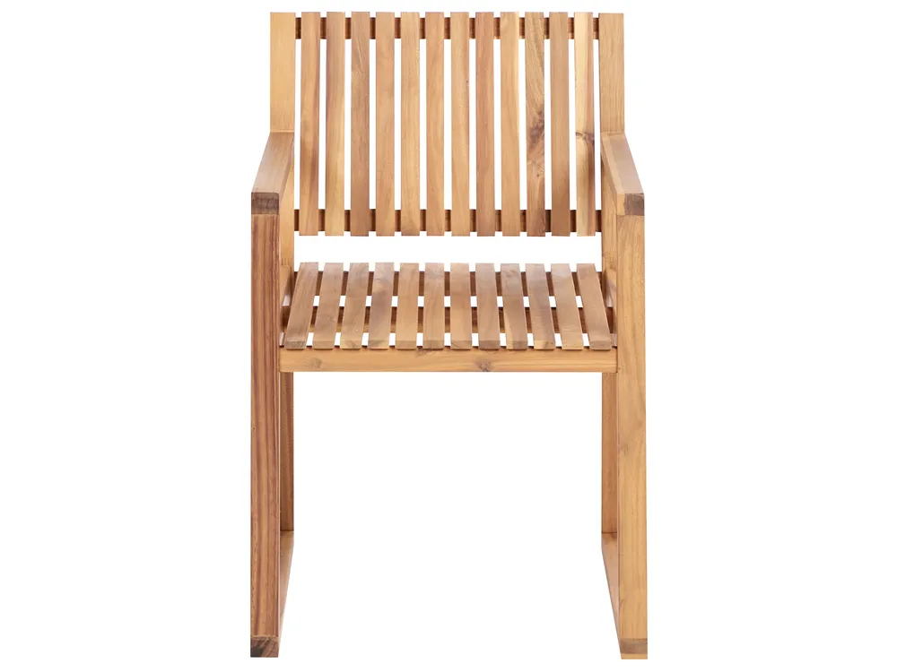 Garden Dining Set 8 Seater SASSARI II with Cushions Certified Acacia Wood Blue_924018