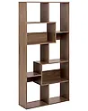 6 Tier Bookcase CHATEH 180 cm Brown