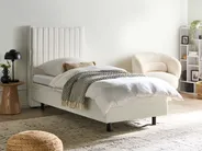 Adjustable Bed Boucle DUKE II 90 x 200 cm (EU Single) Off-White_1026122