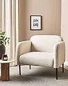 Armchair STOUBY Linen Light Beige